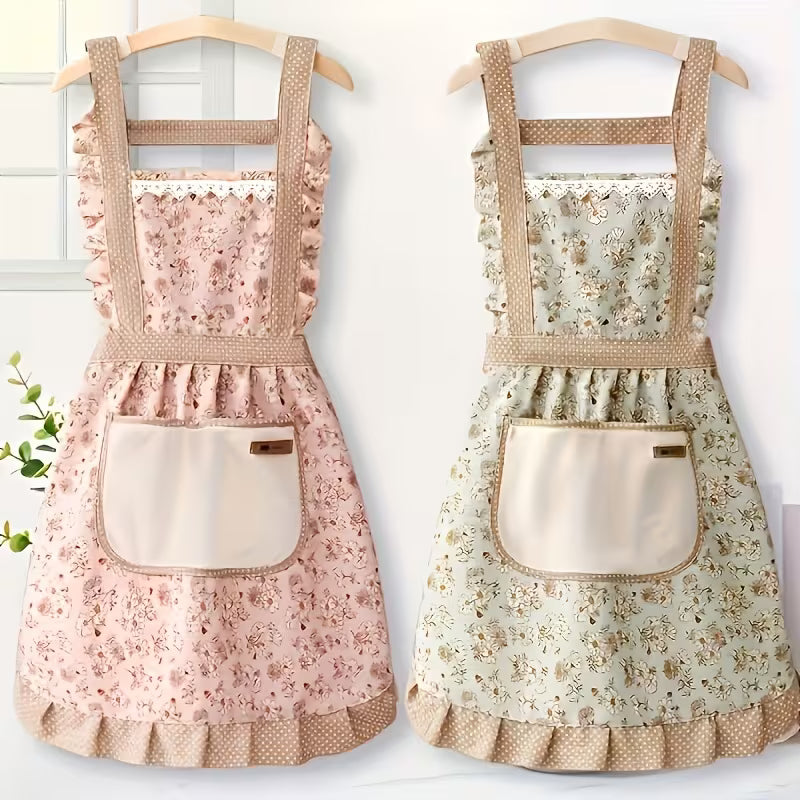 Chefdrobe Floral Princess Apron