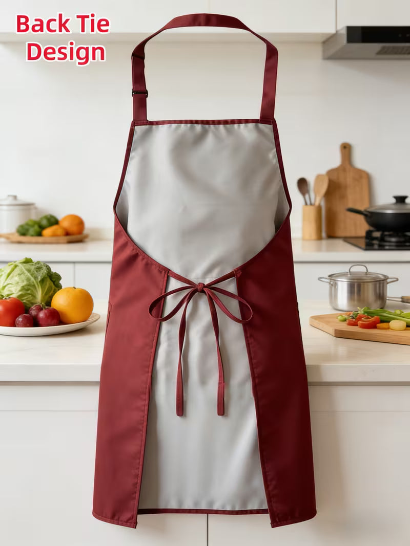 Chefdrobe Two-Piece Adjustable Neck Apron